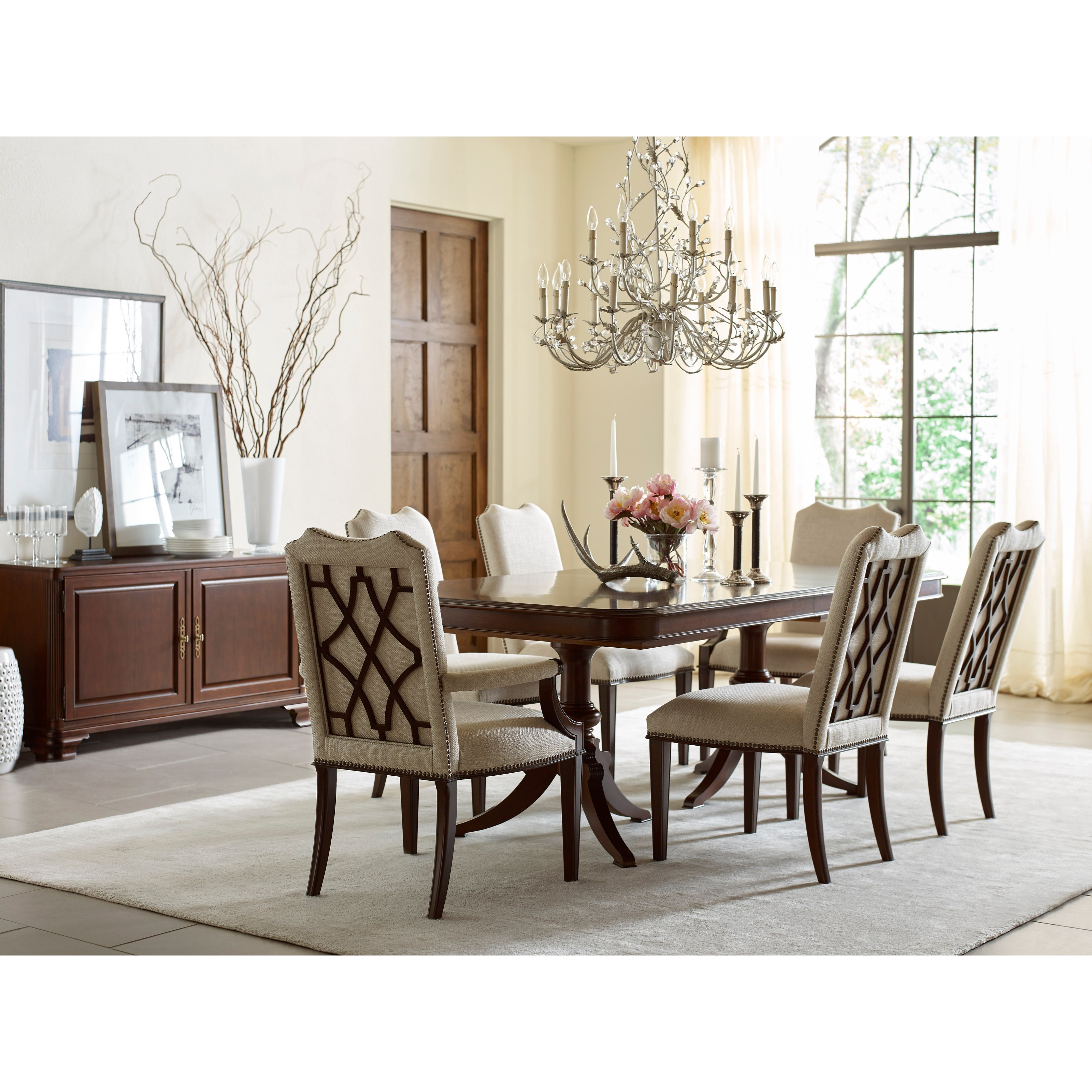 Kincaid Furniture Hadleigh Formal Dining Room Group Sheely's